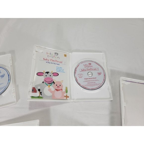 Lot of 5 Baby Einsteins DVD Lot Beethoven, Meet the Orchestra, Galileo, Da Vinci - Picture 7 of 9